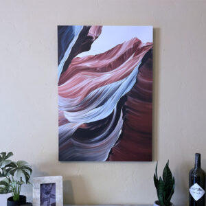 Crescendo Lower Antelope Canyon Canvas Art Print ()