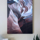 Flow Lower Antelope Canyon Canvas Art Print ()