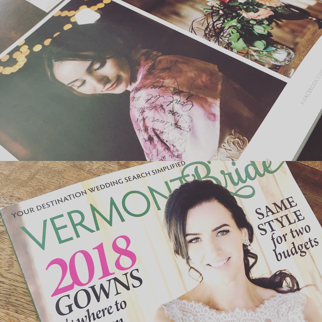 Vermont Bride Feature!
