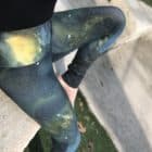 Leggings Green Galaxy Leggings 1