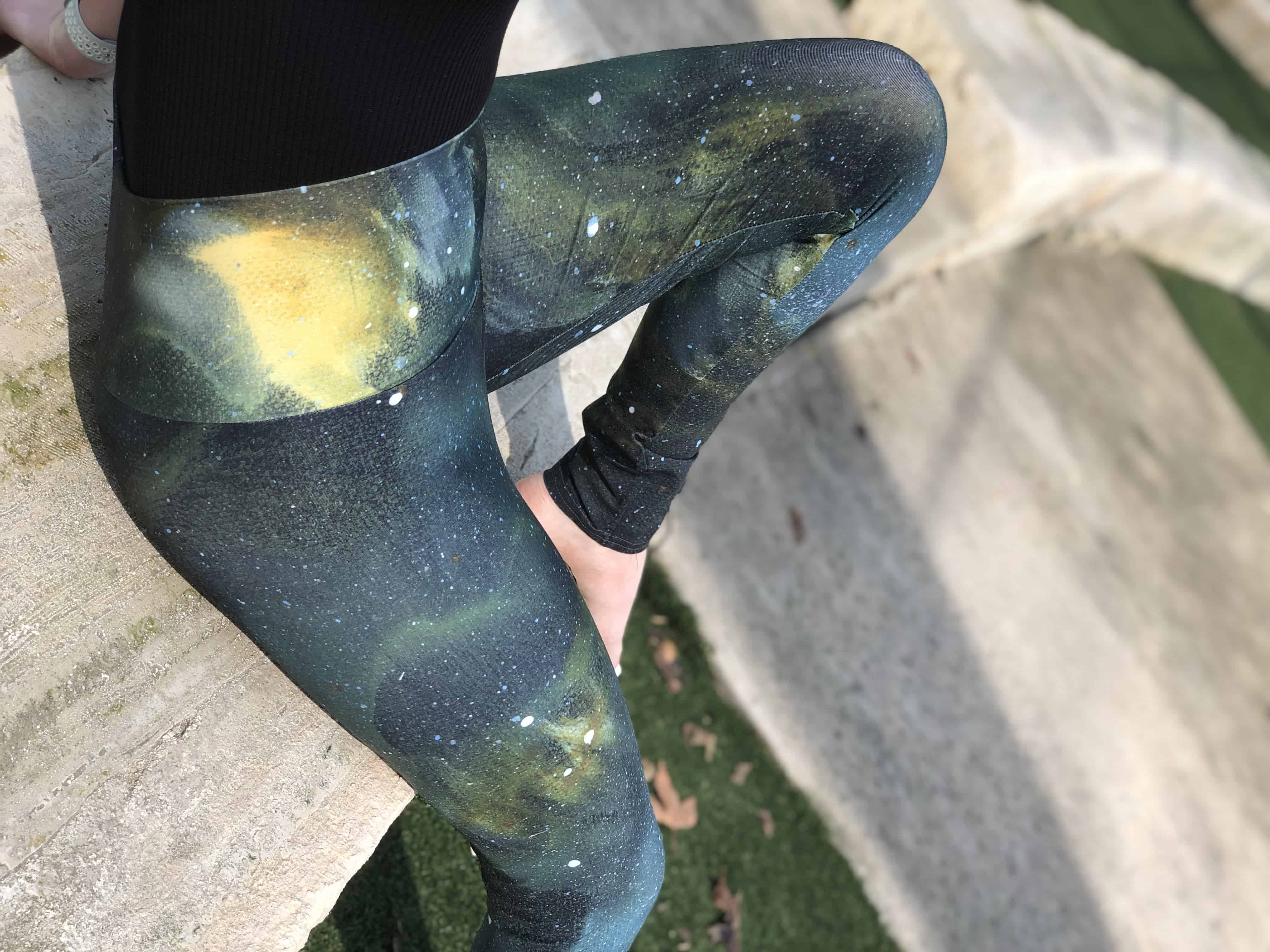 Green Galaxy | Leggings