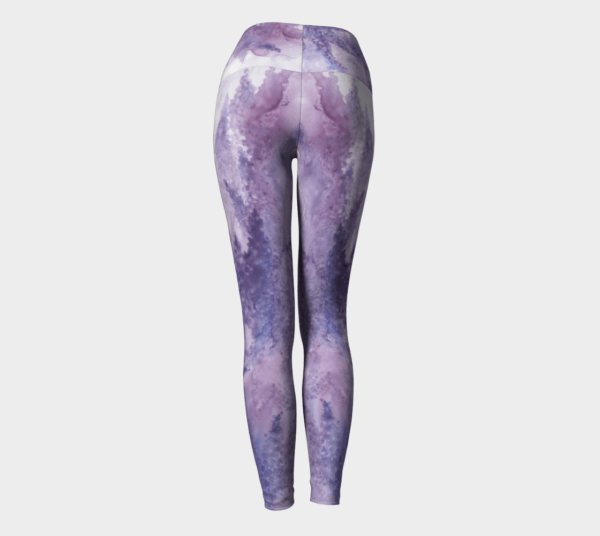 Leggings Lavender Watercolor Leggings 1