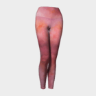 Leggings Pink Abstract Art Leggings 2 1