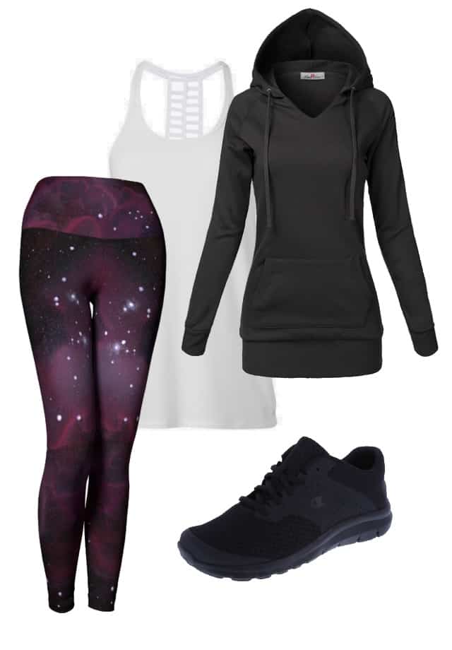 Onzie Women Legging S M Celeste Capri Galaxy Print Hot Yoga Crop Tie Dye  Workout | eBay