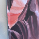 Morph Antelope Canyon Canvas Print Detail