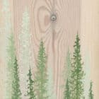 Original Painting Trees on Wood 3 6 1