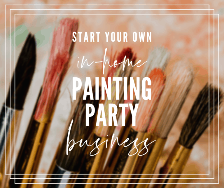 How to start an in home painting party business Emily Scott Artist