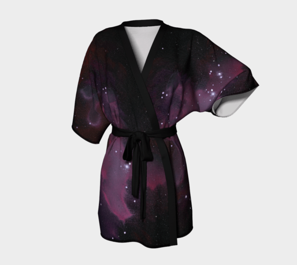 Robe Purple Galaxy Kimono Robe 3 1