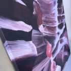 Sacred Antelope Canyon Canvas Print Detail